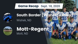 Recap: South Border [Wishek/Ashley]  vs. Mott-Regent  2020