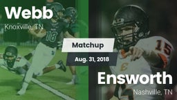 Matchup: Webb vs. Ensworth  2018