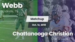 Matchup: Webb vs. Chattanooga Christian  2018
