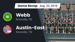 Recap: Webb  vs. Austin-East  2019