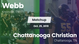 Matchup: Webb vs. Chattanooga Christian  2019