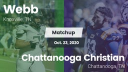 Matchup: Webb vs. Chattanooga Christian  2020