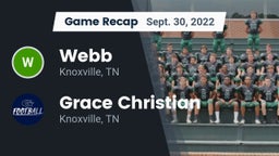 Recap: Webb  vs. Grace Christian  2022