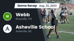 Recap: Webb  vs. Asheville School 2023