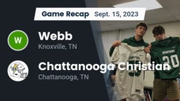 Recap: Webb  vs. Chattanooga Christian  2023