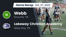 Recap: Webb  vs. Lakeway Christian Academy 2023