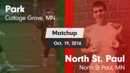 Matchup: Park vs. North St. Paul  2016