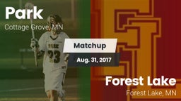 Matchup: Park vs. Forest Lake  2017