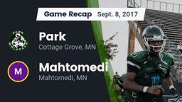 Recap: Park  vs. Mahtomedi  2017