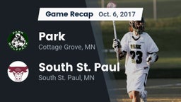 Recap: Park  vs. South St. Paul  2017