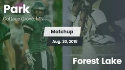 Matchup: Park vs. Forest Lake 2018