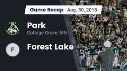 Recap: Park  vs. Forest Lake 2018