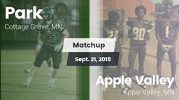 Matchup: Park vs. Apple Valley  2018