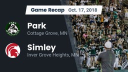 Recap: Park  vs. Simley  2018