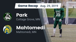 Recap: Park  vs. Mahtomedi  2019