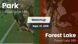 Matchup: Park vs. Forest Lake  2019