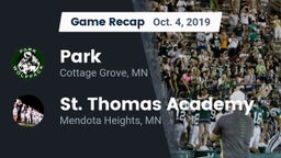 Recap: Park  vs. St. Thomas Academy   2019