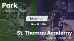 Matchup: Park vs. St. Thomas Academy   2020
