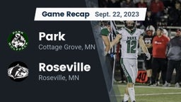 Recap: Park  vs. Roseville  2023