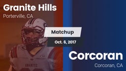 Matchup: Granite Hills vs. Corcoran  2017