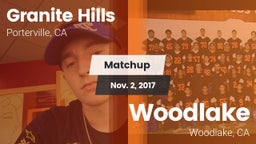 Matchup: Granite Hills vs. Woodlake  2017