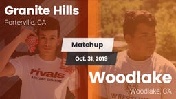 Matchup: Granite Hills vs. Woodlake  2019