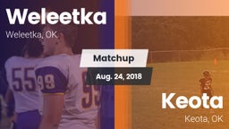 Matchup: Weleetka vs. Keota  2018