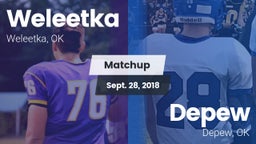 Matchup: Weleetka vs. Depew  2018