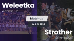 Matchup: Weleetka vs. Strother  2018