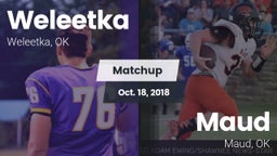 Matchup: Weleetka vs. Maud  2018