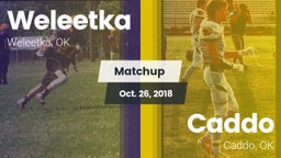Matchup: Weleetka vs. Caddo  2018