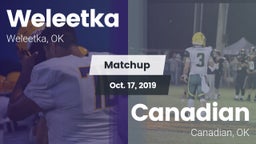 Matchup: Weleetka vs. Canadian  2019