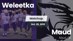Matchup: Weleetka vs. Maud  2019