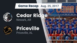 Recap: Cedar Ridge  vs. Priceville  2017