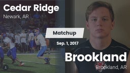 Matchup: Cedar Ridge vs. Brookland  2017