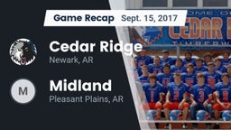 Recap: Cedar Ridge  vs. Midland  2017