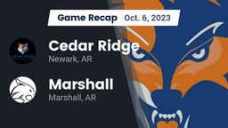 Recap: Cedar Ridge  vs. Marshall  2023