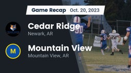 Recap: Cedar Ridge  vs. Mountain View  2023