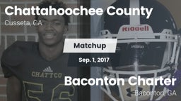 Matchup: Chattahoochee County vs. Baconton Charter  2017
