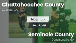Matchup: Chattahoochee County vs. Seminole County  2017