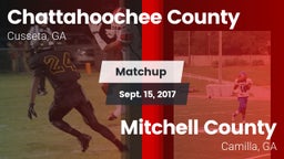Matchup: Chattahoochee County vs. Mitchell County  2017