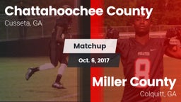 Matchup: Chattahoochee County vs. Miller County  2017