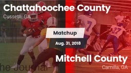 Matchup: Chattahoochee County vs. Mitchell County  2018