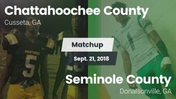 Matchup: Chattahoochee County vs. Seminole County  2018