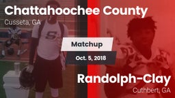 Matchup: Chattahoochee County vs. Randolph-Clay  2018