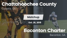 Matchup: Chattahoochee County vs. Baconton Charter  2018