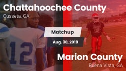 Matchup: Chattahoochee County vs. Marion County  2019