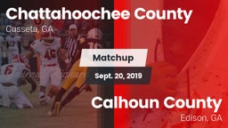 Matchup: Chattahoochee County vs. Calhoun County  2019