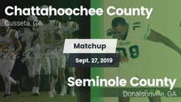 Matchup: Chattahoochee County vs. Seminole County  2019