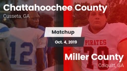 Matchup: Chattahoochee County vs. Miller County  2019